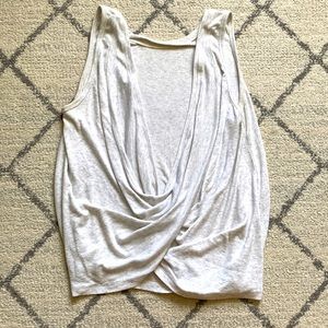 Athleta flowy , open back tank top